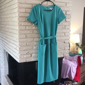 New York & Company Belted Sheath Dress
